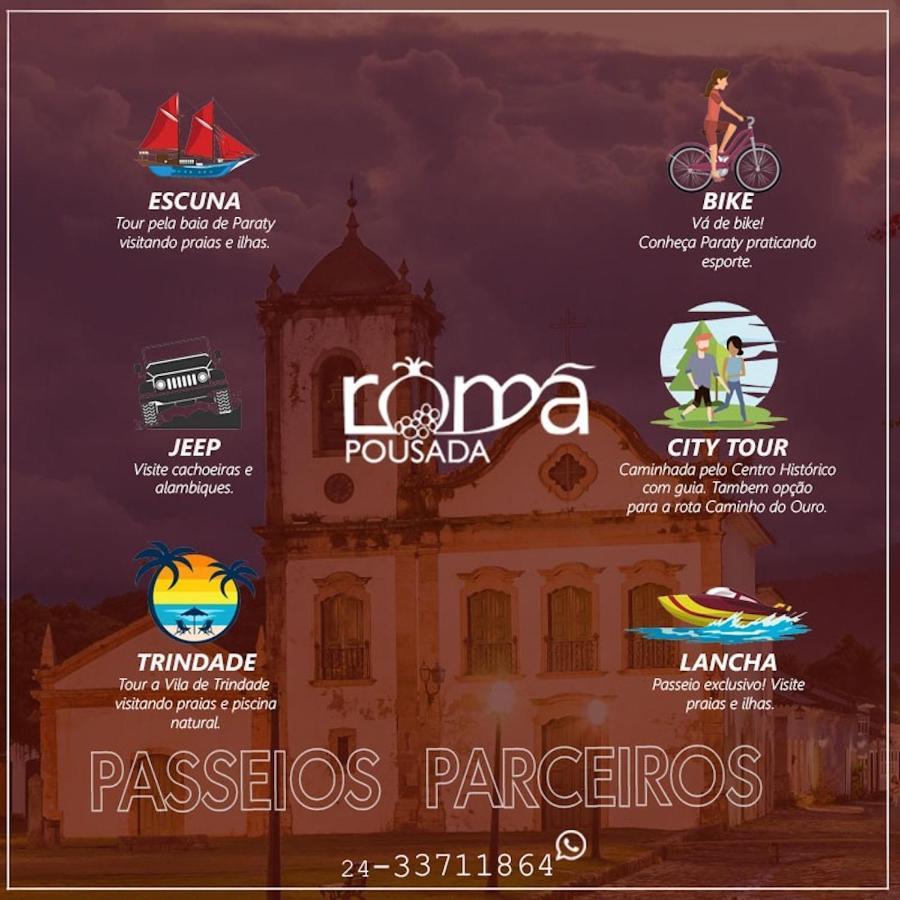 Pousada Roma Paraty Luaran gambar